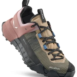 Salewa Wildfire NXT GTX Approachschoenen Dames - quicksand/etruscan red 7205