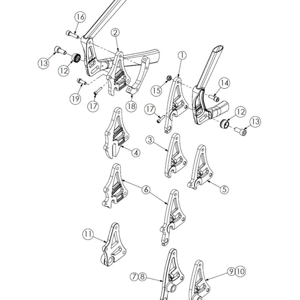 Salsa Alternator Dropout