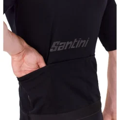 Regenjassen < Santini Adapt uti Regenjas Heren 5W97075ADAPTUT - zwart NE