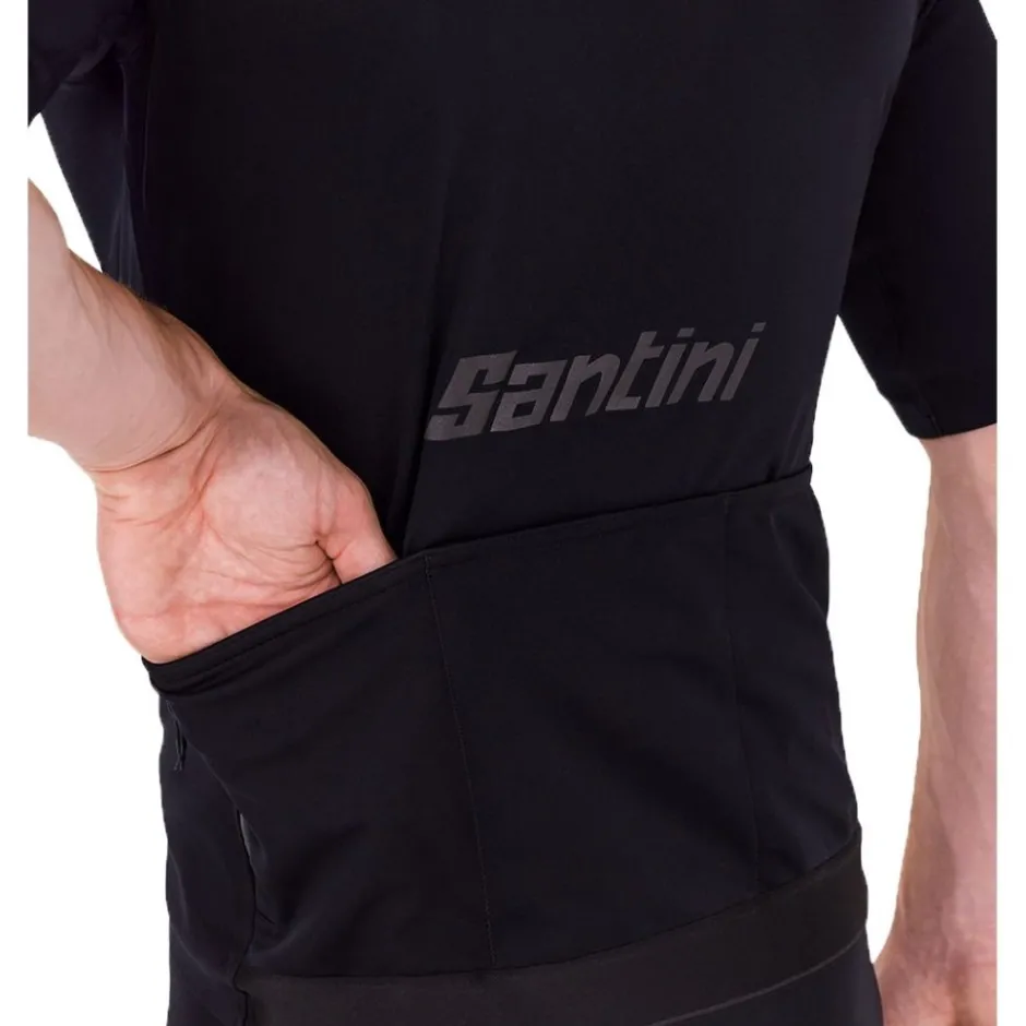 Regenjassen < Santini Adapt uti Regenjas Heren 5W97075ADAPTUT - zwart NE