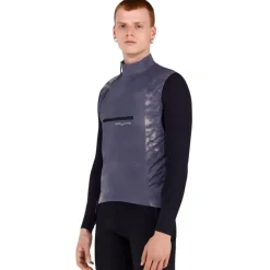 Santini Alpha™ Printed Thermo Vest Unisex 6W55075ALPHAINPR - bluette BL