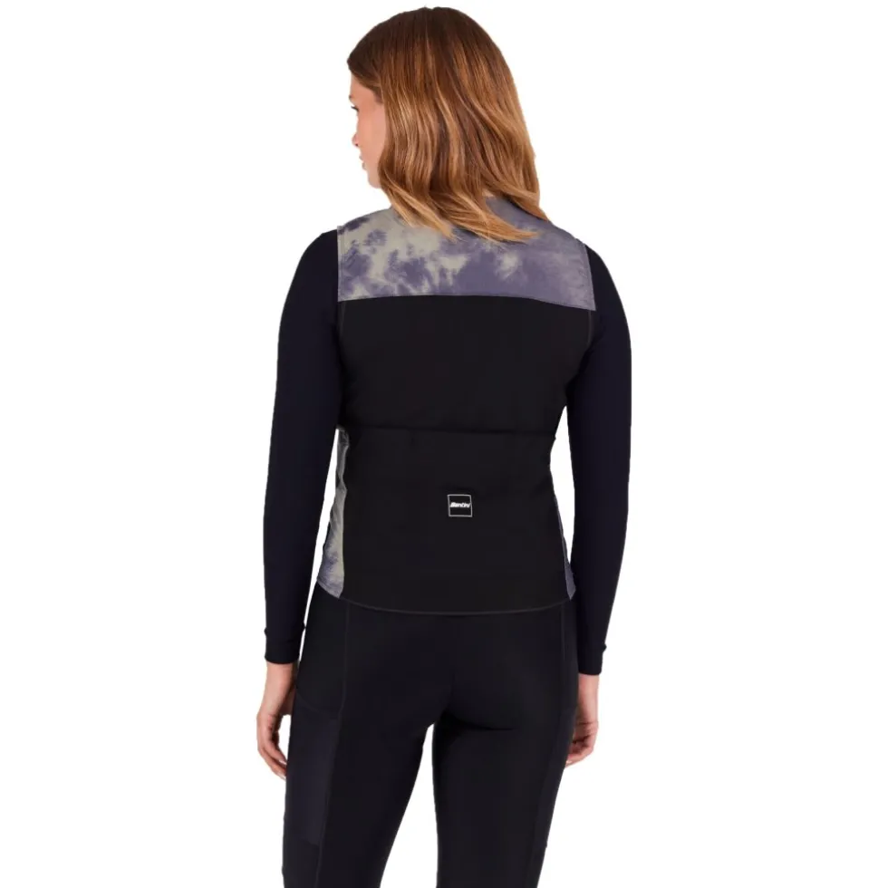 Santini Alpha™ Printed Thermo Vest Unisex 6W55075ALPHAINPR - bluette BL
