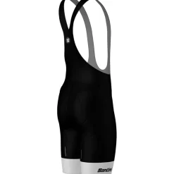 Bib Shorts|Wielrenbroeken < Santini Best Young Rider Fietsshort met Bretels Heren - Tour de France™ 2025 Collection - RE1375GITTDFBYR - zwart NE