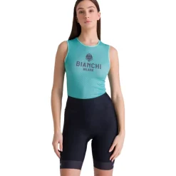 Santini Bianchi Milano Classic Fietsshort Dames BI62GBWCLASS - zwart NE