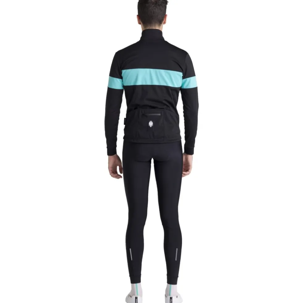 Santini Bianchi Milano Race Winterjas Heren BI50775RACE - zwart NE
