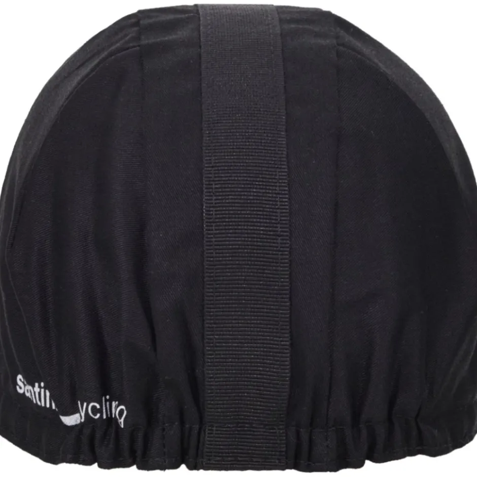 Mutsen En Doeken < Santini Carbon Fietsmuts SP460COTCARBO - black NE