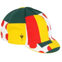 Mutsen En Doeken < Santini Combo Fietspet - Tour de France™ 2025 Collection - MJ460COTCOMBO - print