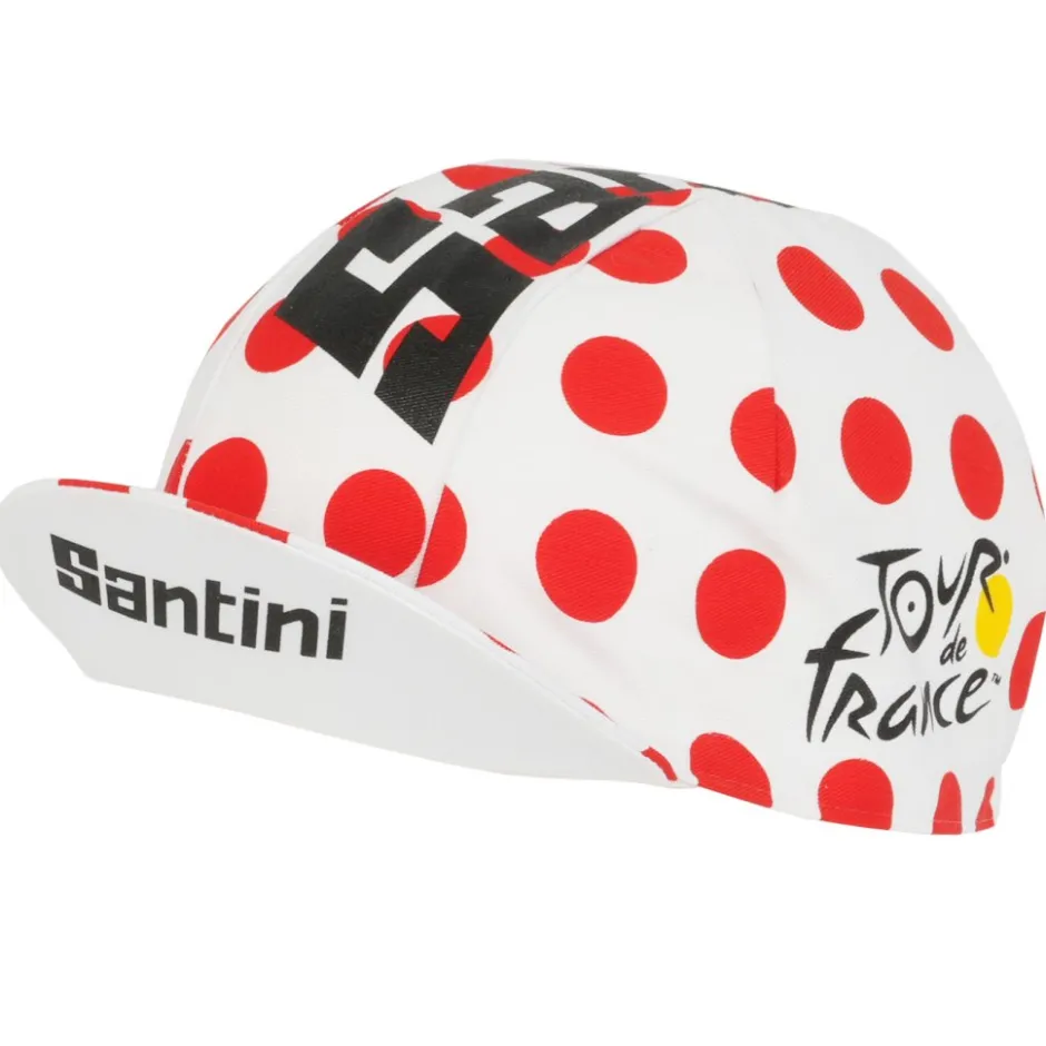 Mutsen En Doeken < Santini GPM Leader Fietspet - Tour de France™ 2025 Collection - RE460COT23TDFKOM - pois PO