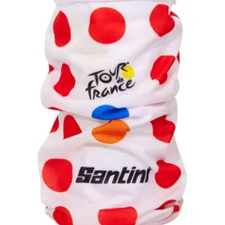 Mutsen En Doeken < Santini GPM Leader Halswarmer - Tour de France™ 2025 Collection - RE493TDFKOM - pois PO