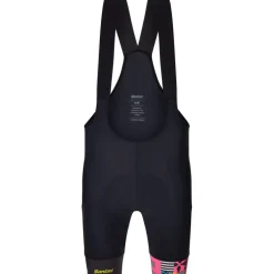 Santini Grand Départ Bretagne Fietsshort met Bretels Dames - Tour de France Femmes Avec Zwift™ 2025 Collection - RE1375FBBRET5TDF - zwart NE