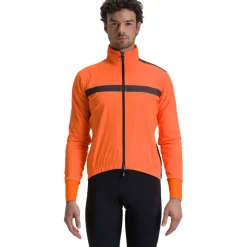 Santini Guard Neos Rainproof Fietsjas Heren 4W50875GUARDNEOS - orange fluo AF