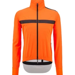 Santini Guard Neos Rainproof Fietsjas Heren 4W50875GUARDNEOS - orange fluo AF