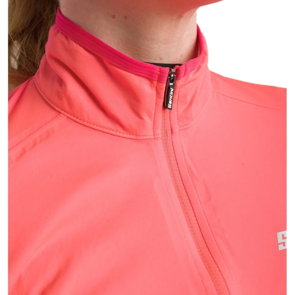 Santini Guard Nimbus Cycling Regenjas Dames SP52375GUARDNIMB - burgundy BU