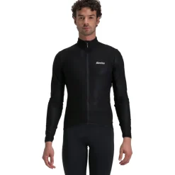 Racefietsjacks|Regenjassen < Santini Guard Nibu Cycing Regenja Heren P52275GUARDNIB - zwart NE