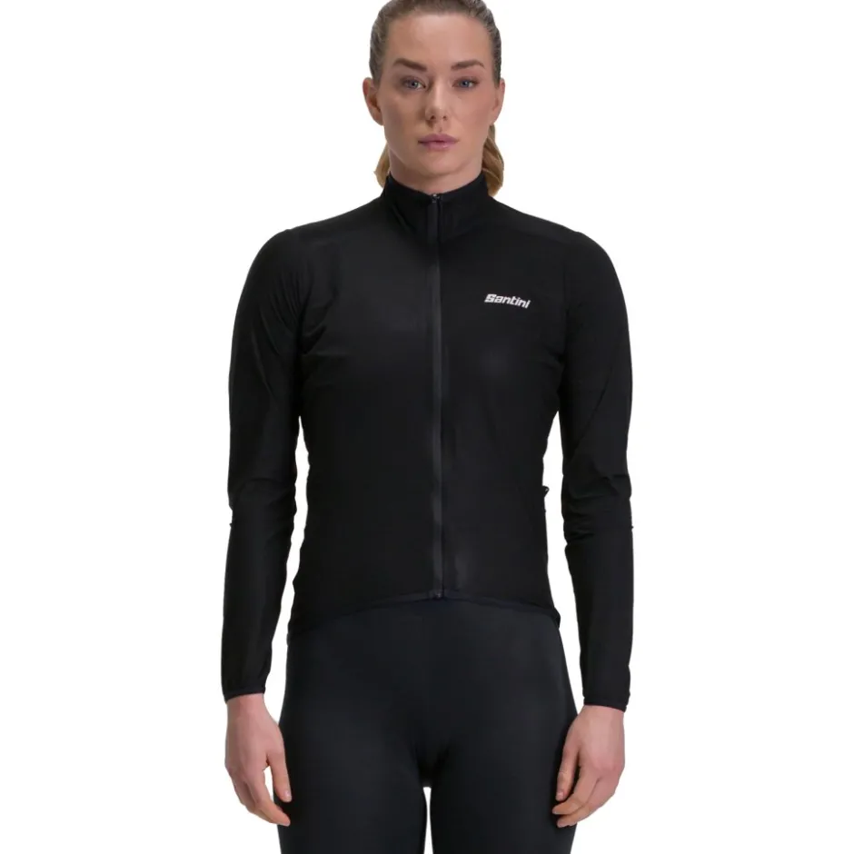 Racefietsjacks|Regenjassen < Santini Guard Nimbus Cycing Regenjas Dames SP52375GUARDNIMB - back NE