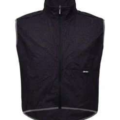 Santini High Vis Windvest Heren 4M55075HIVIS - zwart NE