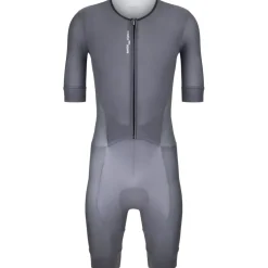 Santini Leaf Triathlon Anzug Herren 5T774IMGLEAFSPOT - grigio asfalto