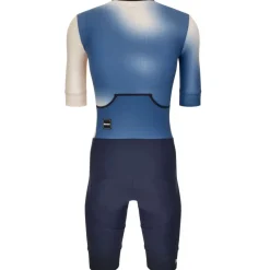 Trisuits|Trisuits < Santini Leaf Triathlon Anzug Herren 5T774IMGLEAFSPOT - bluette