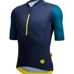 Wielershirts < Santini Le aillot Jaune Allez Cycling Fiethirt et Korte ouwen Heren -Tour de France™ 2025 Collection - J94475ALLEZ