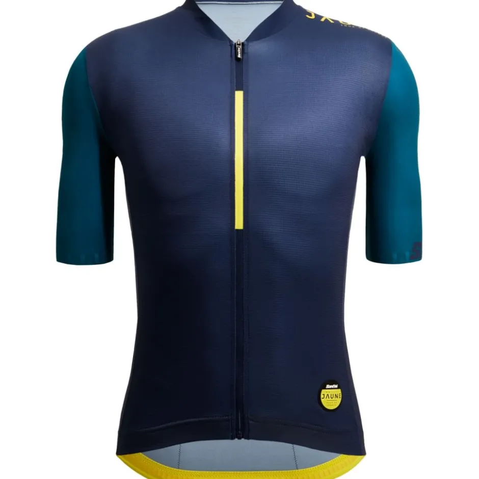 Wielershirts < Santini Le aillot Jaune Allez Cycling Fiethirt et Korte ouwen Heren -Tour de France™ 2025 Collection - J94475ALLEZ