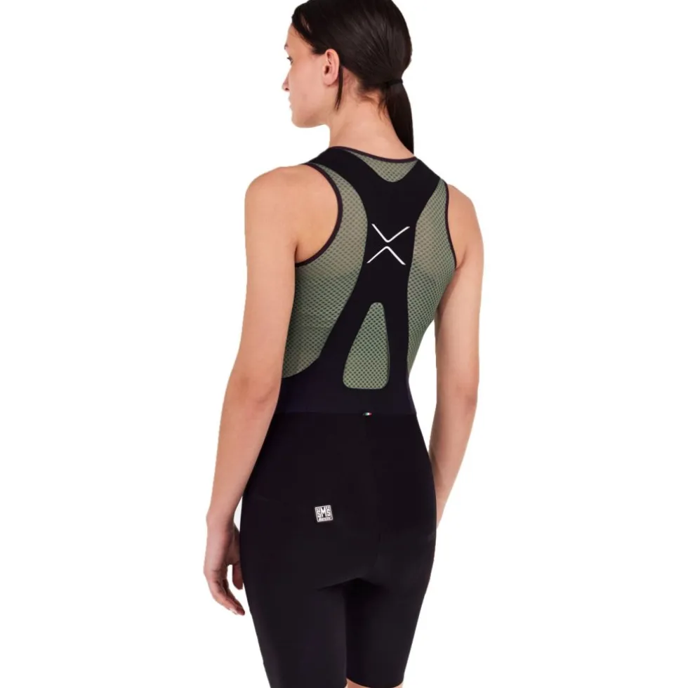 Santini LIEVE Hemd zonder Mouwen Dames BW65GLLLIEVE - green VE