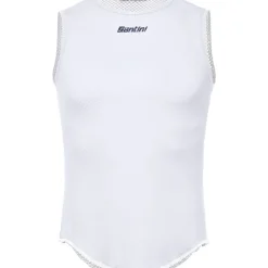 Ondershirts < Santini LIEVE Hemd zonder Mouwen Heren BM002GLLLIEVE - wit BI
