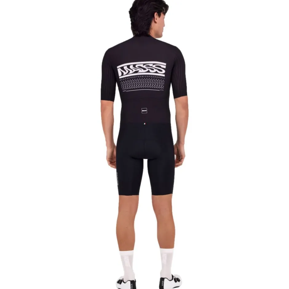 Body'S < Santini ad V4 Aerouit Racebody Heren 5851YC3ADV4 - zwart NE