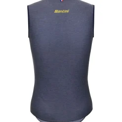 Santini Maillot Jaune Hemd zonder Mouwen Heren - Tour de France™ 2025 Collection - MJ002GLLLIEVE - nautica NT