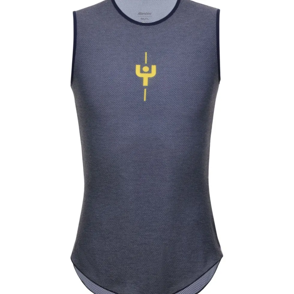 Santini Maillot Jaune Hemd zonder Mouwen Heren - Tour de France™ 2025 Collection - MJ002GLLLIEVE - nautica NT