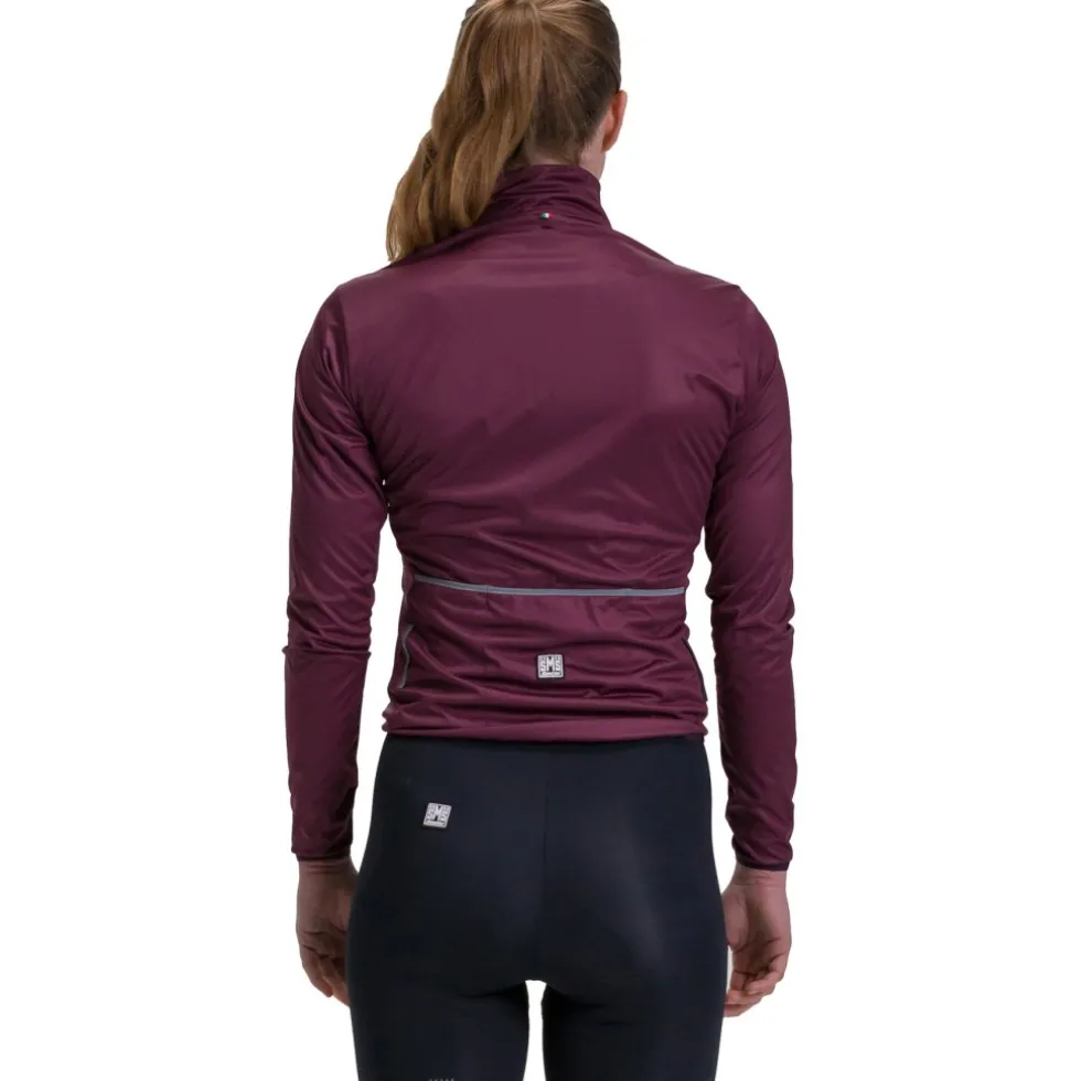 Santini Nebula Wind Fietsjas Dames SP332L75NEBUL - burgundy BU