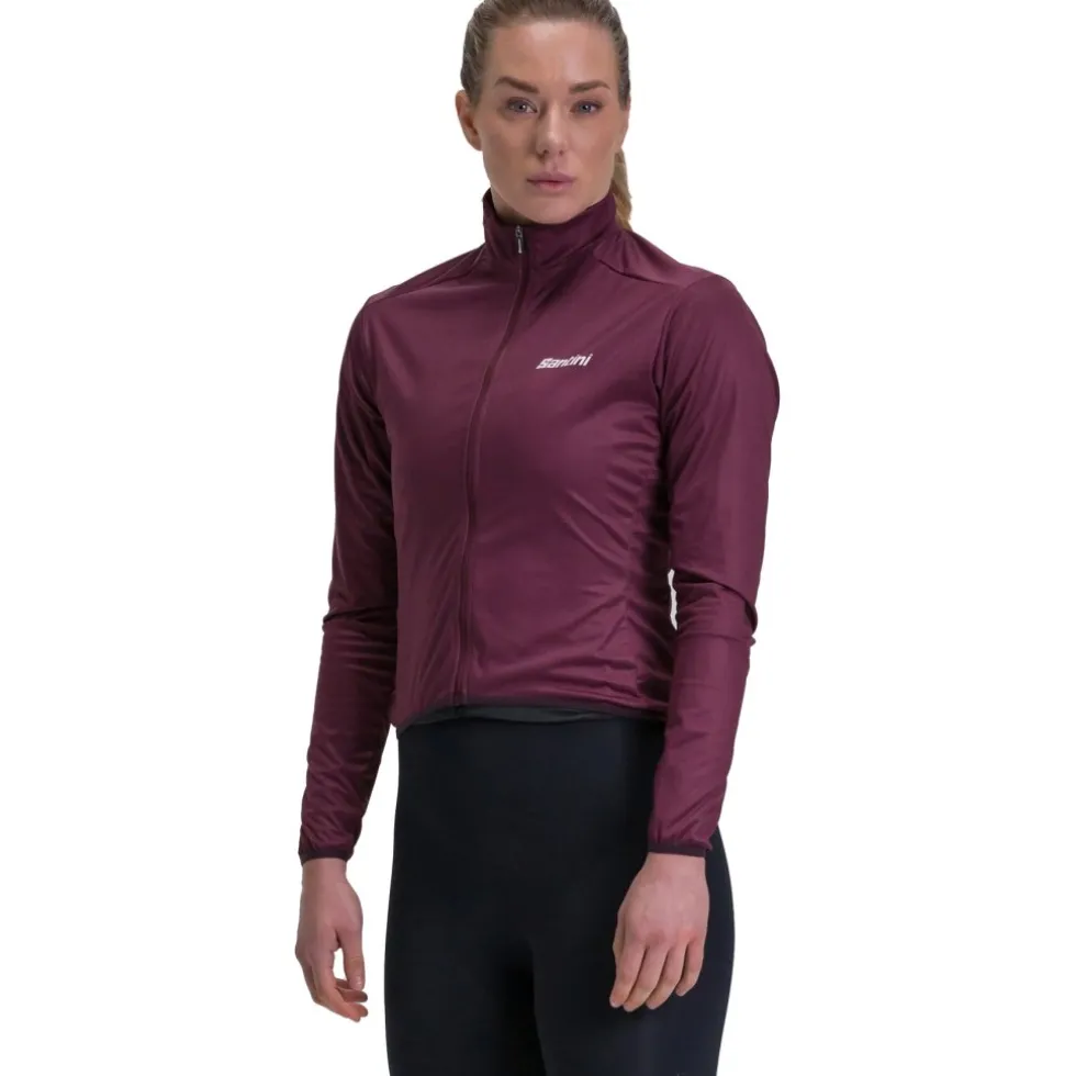 Santini Nebula Wind Fietsjas Dames SP332L75NEBUL - burgundy BU