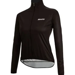 Santini Nebula Wind Fietsjas Dames SP332L75NEBUL - zwart NE