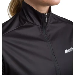 Santini Nebula Wind Fietsjas Dames SP332L75NEBUL - zwart NE