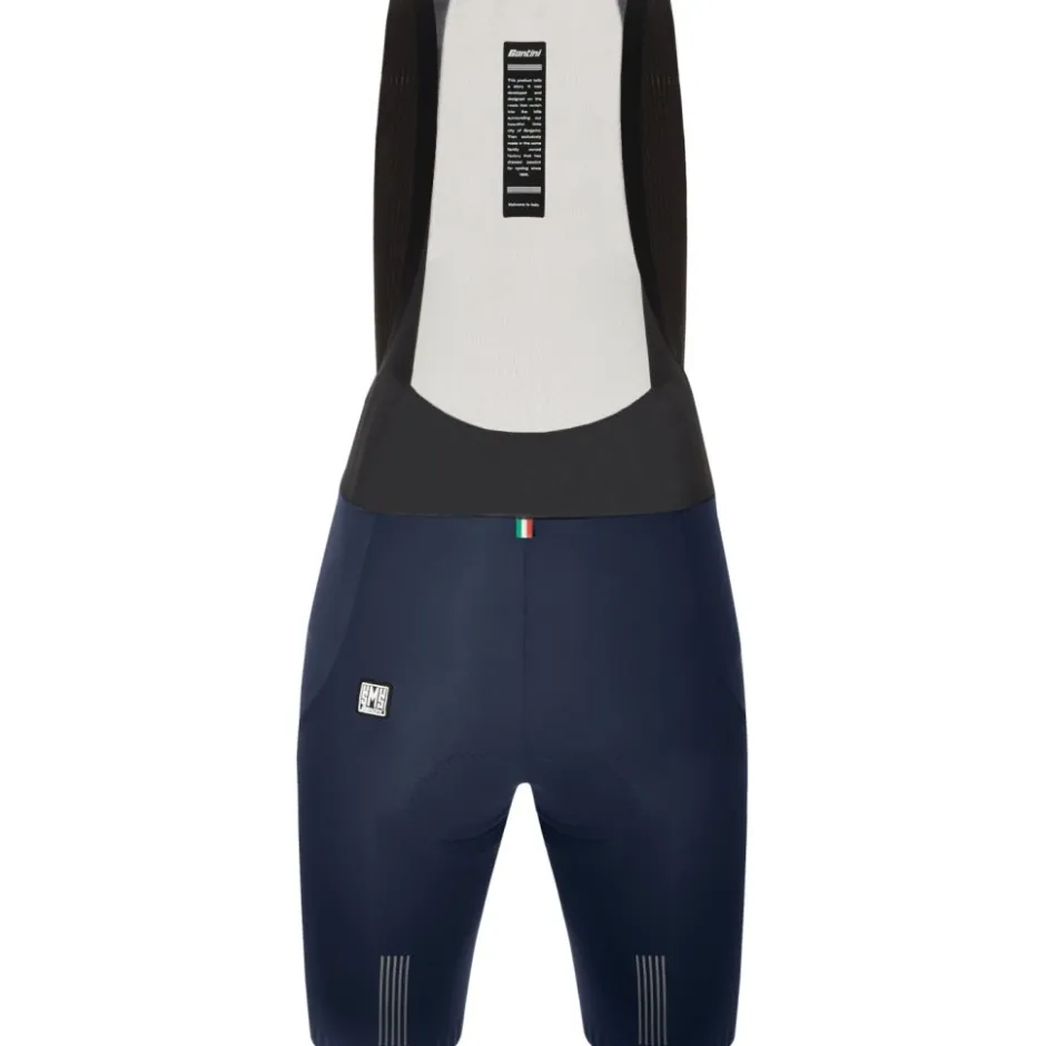 Bib Shorts < Santini Plush Dames Fietsshorts met Bretels 3S1062GILPLUSH - blu nautica