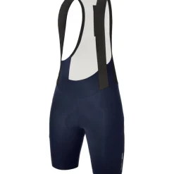 Bib Shorts < Santini Plush Dames Fietsshorts met Bretels 3S1062GILPLUSH - blu nautica