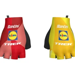 Santini Team Lidl-Trek 2026 Fan Line Fietsen handschoenen RE367CL26LT - print