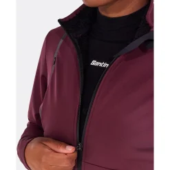 Santini Vega+ Winterjas Dames 5W51775VEGA - burgundy BU