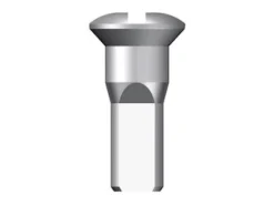 Sapim Brass Nipple 2.34 mm - silver