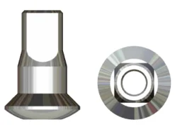 Sapim Inverted Aluminium Nipple - Upside Down