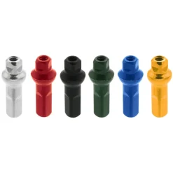 Sapim Polyax Aluminium Nipple 2mm - Double Square