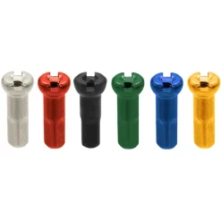 Spaken En Nippels < Sapim Polyax Aluminium Spaaknippel - 2mm
