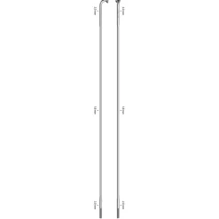Spaken En Nippels < Sapim Race Spokes 2,0/1,8/2,0 - silver