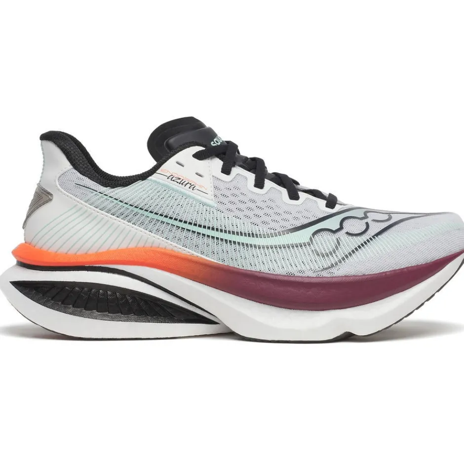 Hardloopschoenen Voor Op De Weg|Hardloopschoenen Heren < Saucony Endorphin Azura Hardloopschoenen Heren - white/crimson