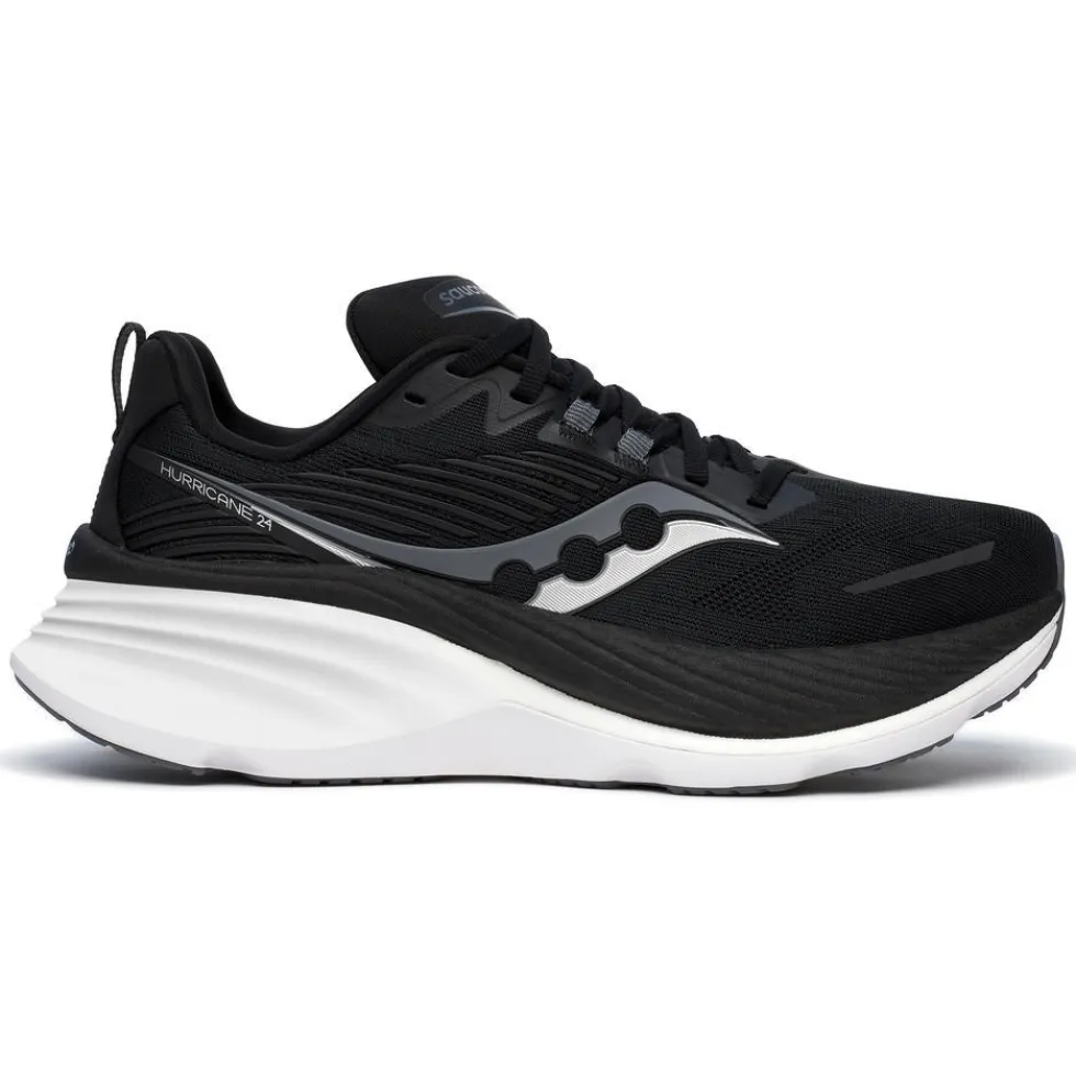 Saucony Hurricane 24 Hardloopschoenen Dames - black/carbon
