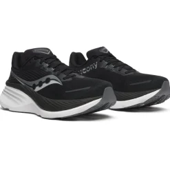 Hardloopschoenen Voor Op De Weg|Hardloopschoenen Heren < Saucony Hurricane 24 Hardloopschoenen Heren - black/carbon
