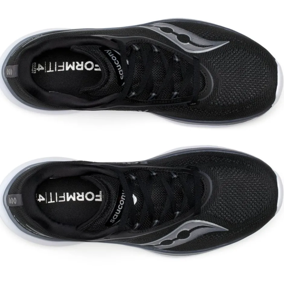 Hardloopschoenen Voor Op De Weg|Schoenen < Saucony Kinvara 15 Hardloopschoenen Dames - zwart/wit