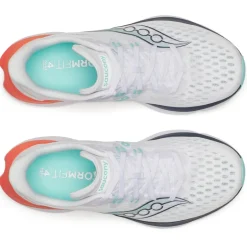 Hardloopschoenen Dames|Schoenen < Saucony Kinvara 16 Hardloopschoenen Dames - white/navy