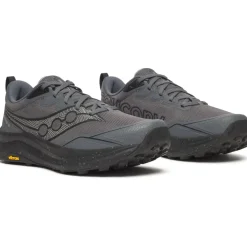 Saucony Peregrine 16 Hardloopschoenen Heren - carbon/black
