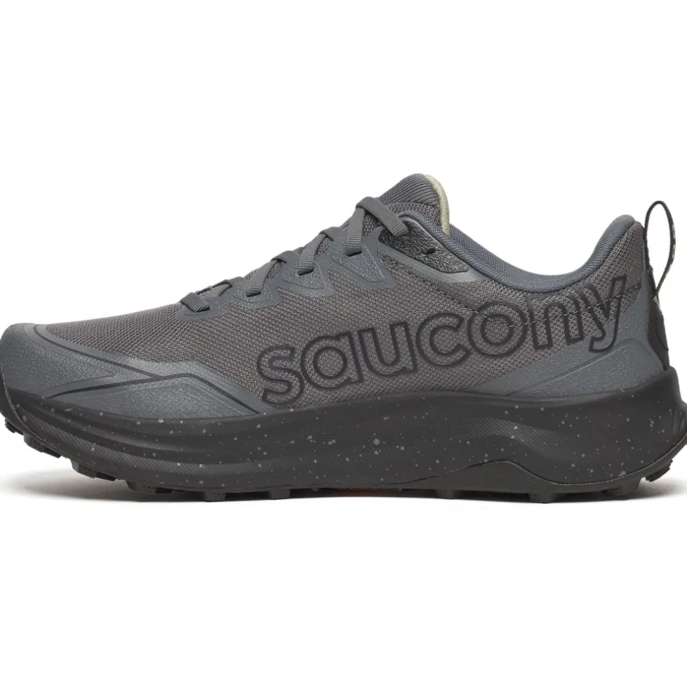 Saucony Peregrine 16 Hardloopschoenen Heren - carbon/black