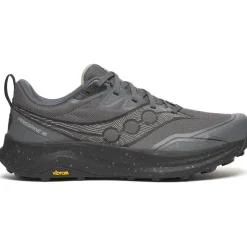 Saucony Peregrine 16 Hardloopschoenen Heren - carbon/black